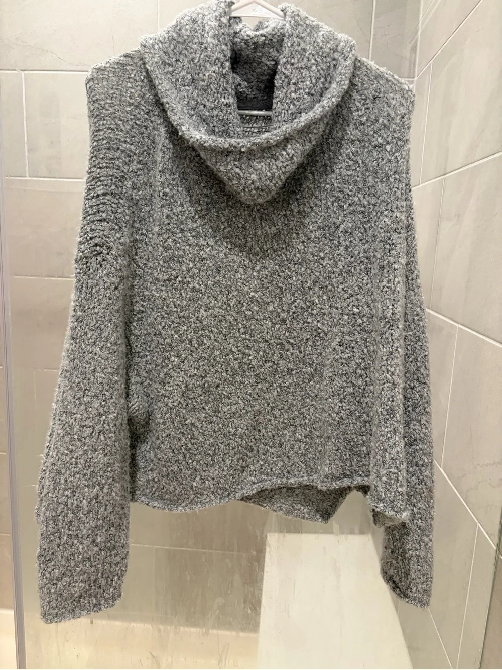 Beautiful Free People Gray Cozy Sweater